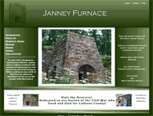 Tablet Screenshot of janneyfurnace.org